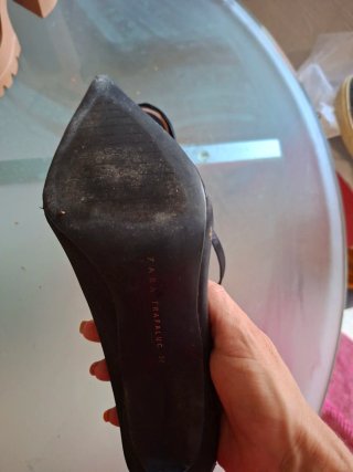 Zapatos Zara Talla 39 Negros