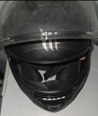 2 Cascos Moto Negro