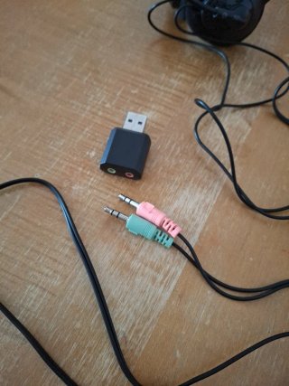 Cuffie con adattatore USB