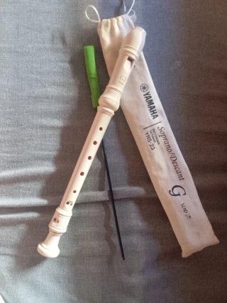 Flauta dulce Yamaha Soprano/Descat YRS-23