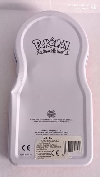 PRIMER estuche de POKEMON + LLAVERO (NINTENDO)