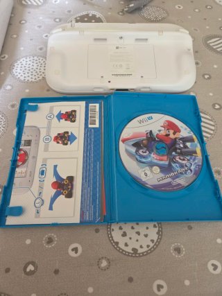 Nintendo Wii U Bianca + Mario Kart 8