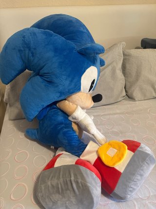 Peluche Sonic Gigante