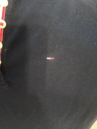 Polo Tommy Hilfiger azul marino mujer