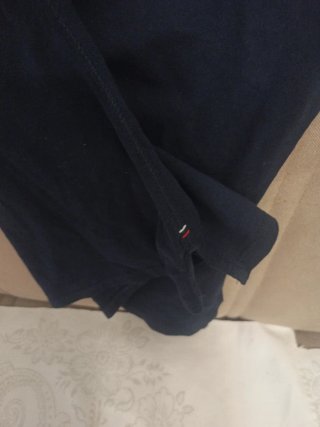 Polo Tommy Hilfiger azul marino mujer