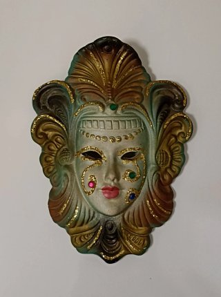 Maschera veneziana decorata