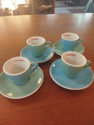 Set 4 Tazzine Caffè MokaSirs