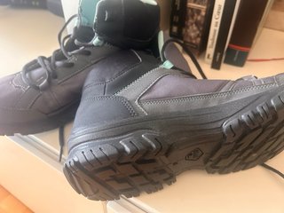 Botas trekking juvenil mujer Decathlon grises
