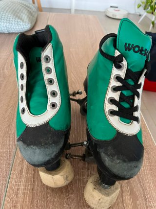 Patines Hockey T.38 Verdes