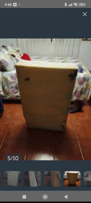 Materassino in schiuma 59x94x17