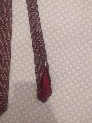 Corbata Gucci 100% Seda Roja