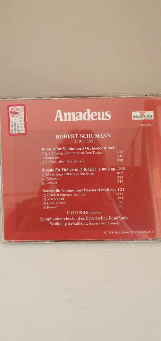 CD Robert Schumann Concerto Violino Uto Ughi