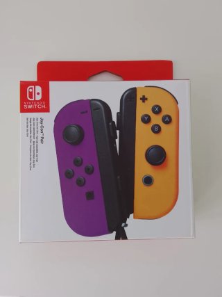 Par de Joy-Con Original Morado y Amarillo