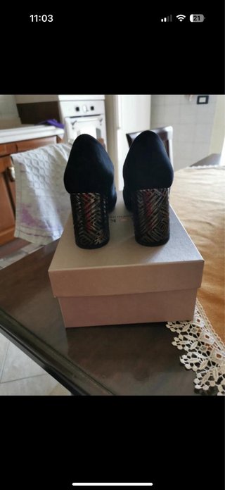 Scarpe décolleté KISS KRISS Nere Tg 37