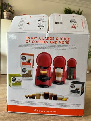 Cafetera Krups Dolce Gusto Piccolo XS Roja