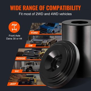 Kit de Prensa de Articulación de Bola, 10 piezas, Kit de Herramientas, Herramientas para Quitar e Instalar Articulaciones de Bola C-prensa, para la Mayoría de los Coches 2WD y 4WD, Kit de Reparaci...