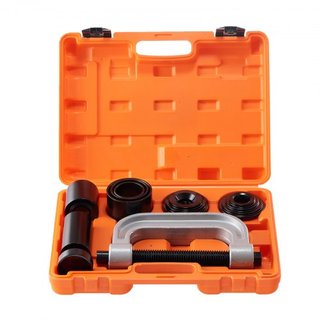 Kit de Prensa de Articulación de Bola, 10 piezas, Kit de Herramientas, Herramientas para Quitar e Instalar Articulaciones de Bola C-prensa, para la Mayoría de los Coches 2WD y 4WD, Kit de Reparaci...