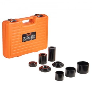 Kit de Prensa de Articulación de Bola, 10 piezas, Kit de Herramientas, Herramientas para Quitar e Instalar Articulaciones de Bola C-prensa, para la Mayoría de los Coches 2WD y 4WD, Kit de Reparaci...