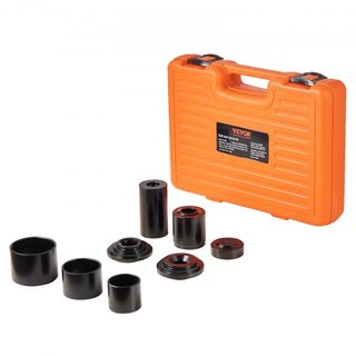 Kit de Prensa de Articulación de Bola, 10 piezas, Kit de Herramientas, Herramientas para Quitar e Instalar Articulaciones de Bola C-prensa, para la Mayoría de los Coches 2WD y 4WD, Kit de Reparaci...