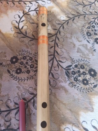 Flauta Bansuri de bambú Afinada en B. Si