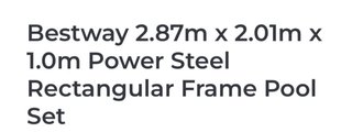 Piscina Bestway Power Steel