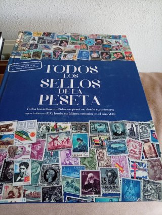 Libros Colección Billetes Peseta España y sellos