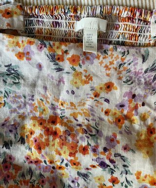 Top floral tirantes ajustables