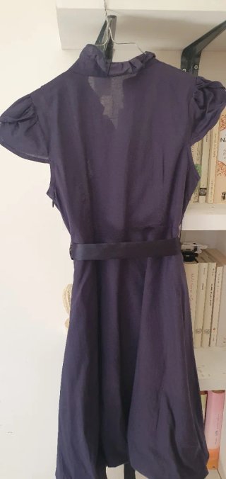 Abito Benetton bimba cotone blu
