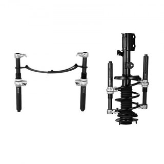 Herramienta Compresora de Resortes de Espiral, 2 pcs Juego de Compresores de Resortes de Estribo Macpherson de Alta Resistencia, Compresor de Resortes de Estribo de 1200.2 kg con Soporte de Seguri...