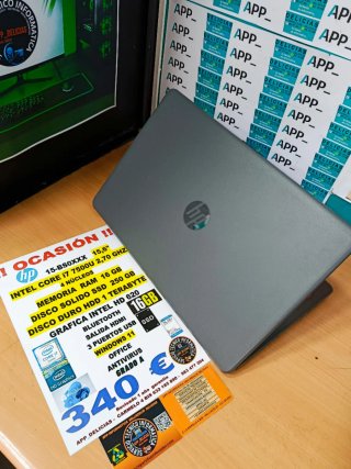 Portátil HP i7 16GB RAM 250GB SSD