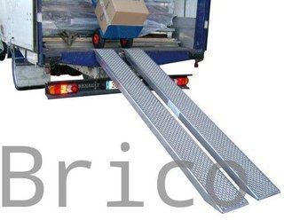 Juego Rampas Aluminio 2000x400 Mm