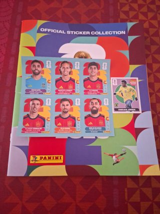 Cromos Panini Mundial 2026