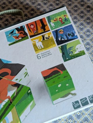 Lote 2 Puzzles Infantiles Janod Kubkid