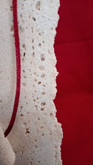 Expositor Collares Blanco y Rojo
