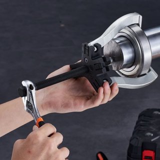 Juego de Extractores, Kit de Extractores de 7.6 cm y 17.8 cm, Herramienta de Extracción de Poleas de Volante de 3 Garras, Extractor de Ruedas de 2 o 3 Garras Reversibles, Vertical y Horizontal, Ex...