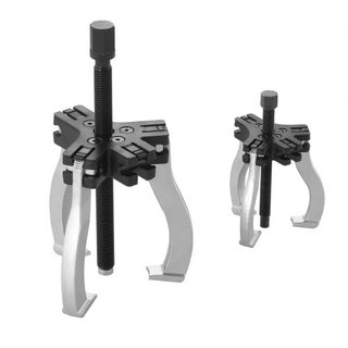 Juego de Extractores, Kit de Extractores de 7.6 cm y 17.8 cm, Herramienta de Extracción de Poleas de Volante de 3 Garras, Extractor de Ruedas de 2 o 3 Garras Reversibles, Vertical y Horizontal, Ex...