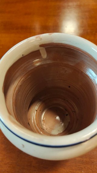 Vaso farmacia in ceramica 17cm
