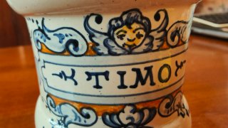 Vaso farmacia in ceramica 17cm