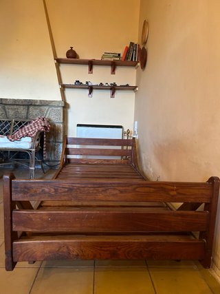 Somier de madera maciza