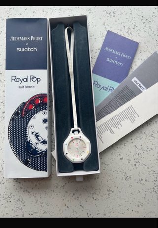 Swatch Royal Pop Huit Blanc prezzo trattabile
