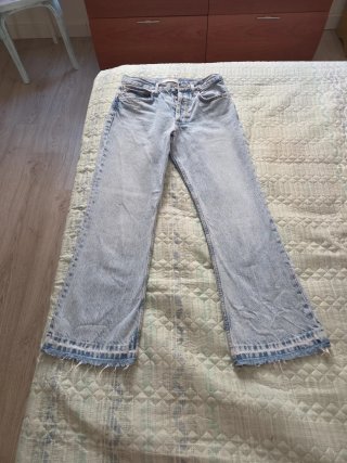 Pantalón culotte Mango. T 36.