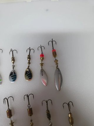 Lote 12 Cucharillas Pesca Trucha