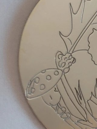 Colgante Gucci Flora Plateado