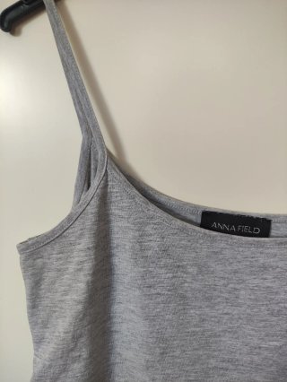 Camiseta tirantes maternidad Anna Field gris