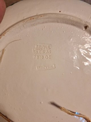 Plato Decorativo Cangrejo y Langosta Cerámica