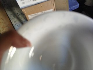 Cuencos soperos de cerámica blancos
