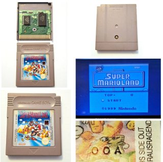 Lote 4 Juegos Mario GB - GBC - GBA Nintendo