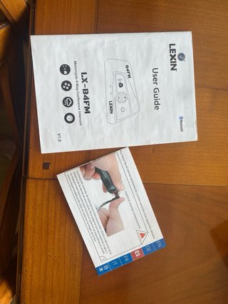 LEXIN LX-B4FM Intercomunicador Moto (2 unidades)