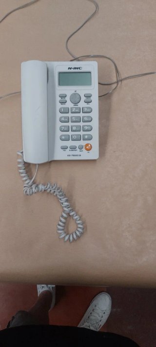 Teléfono N-INC KX-T885 CID Blanco