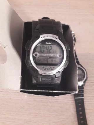 Lote 2x Casio W756 Orologi Digitali